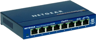 Netgear GS108 8-port gigabit switch